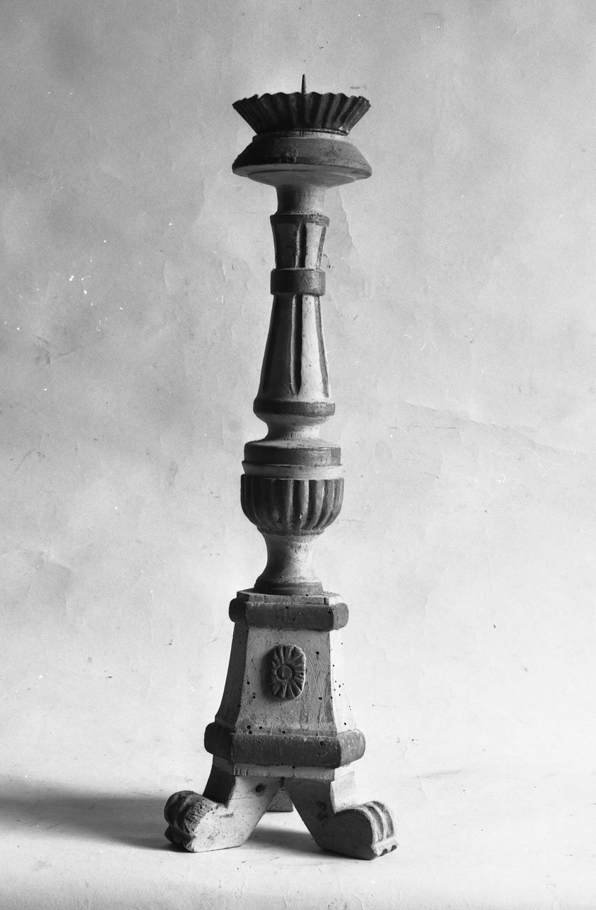 candeliere, serie - bottega toscana (sec. XVIII)