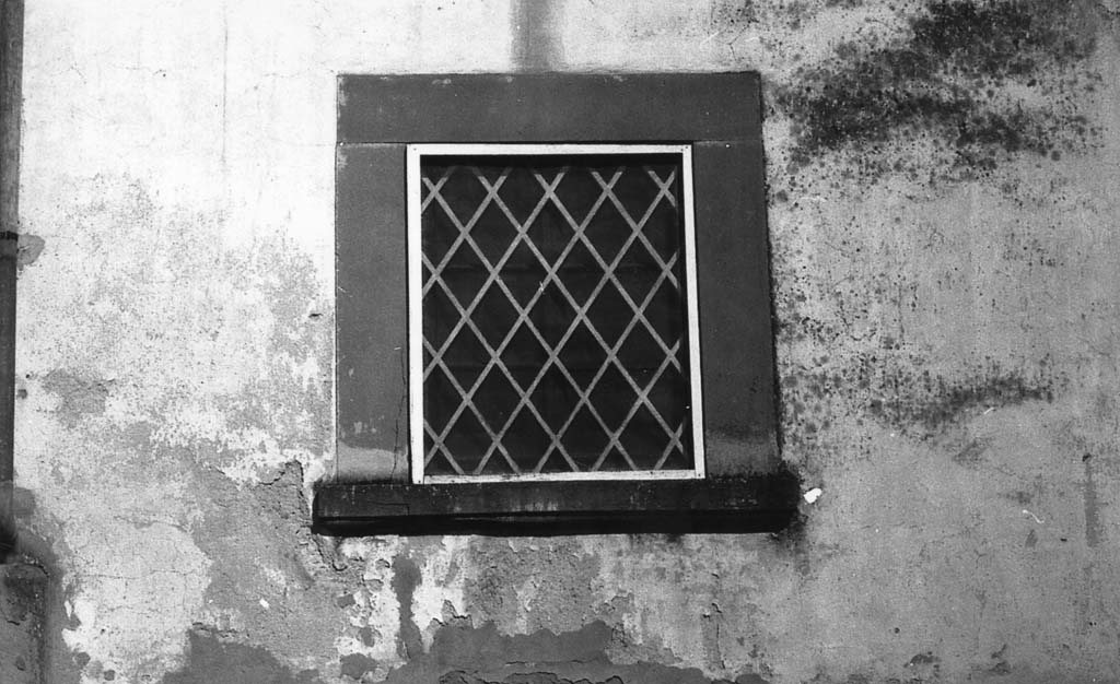 mostra di finestra, serie - bottega aretina (sec. XVIII)