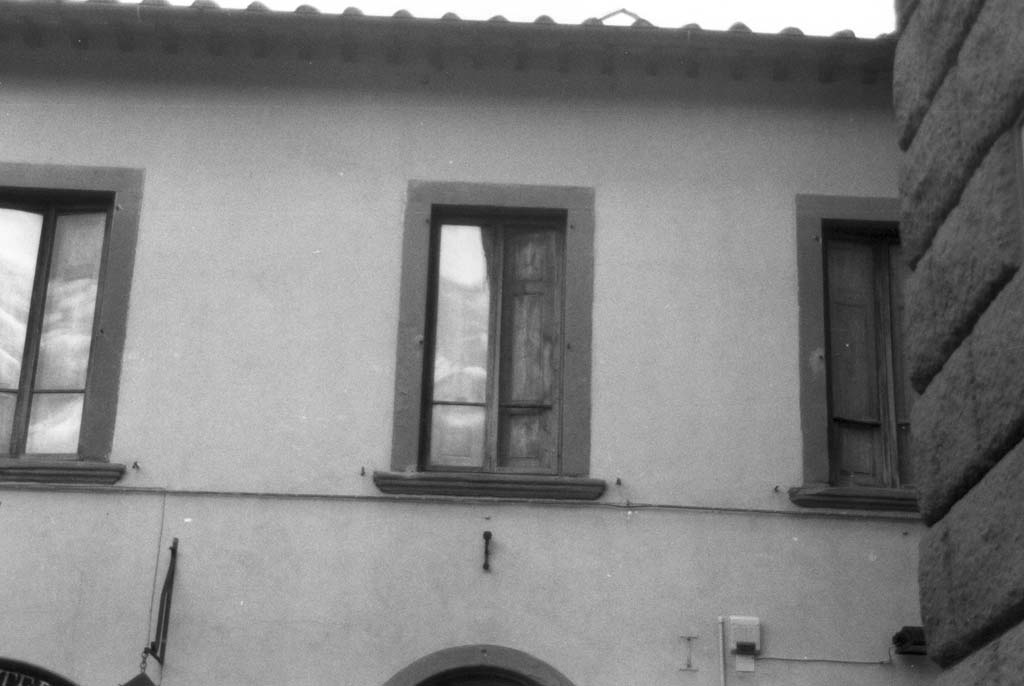 mostra di finestra - bottega aretina (secondo quarto sec. XVIII)