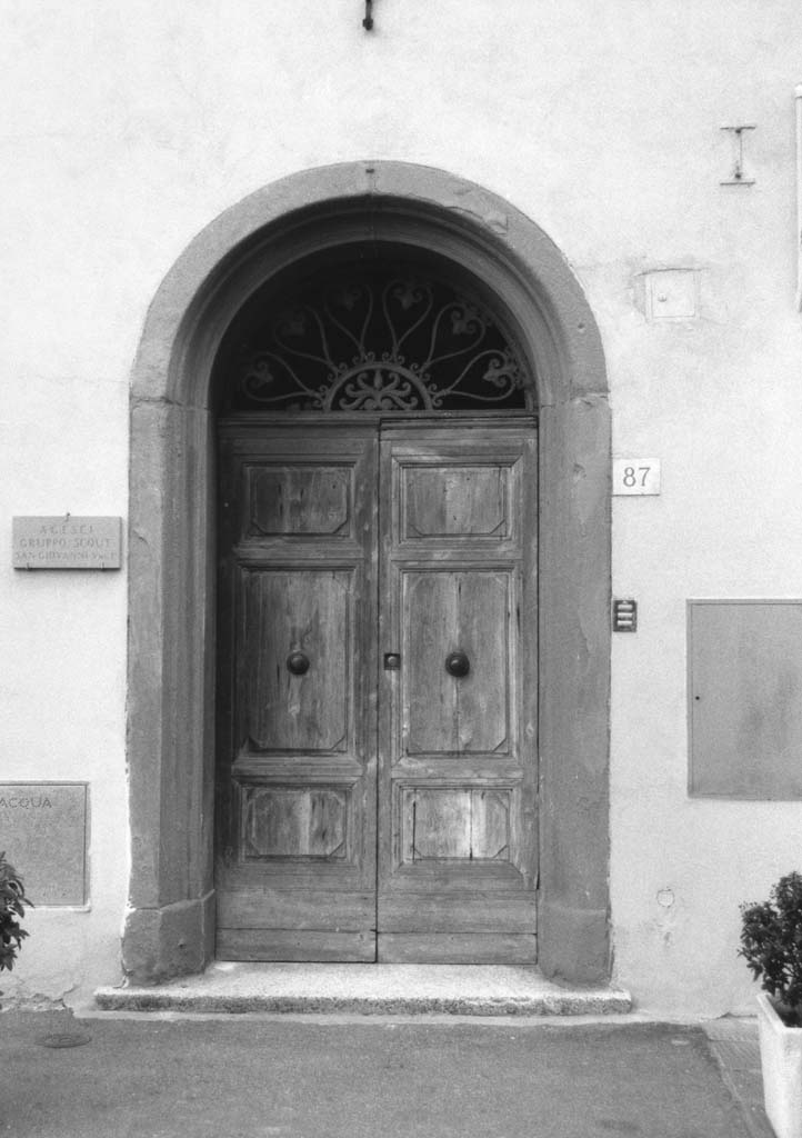 mostra di portale - bottega aretina (secondo quarto sec. XVIII)