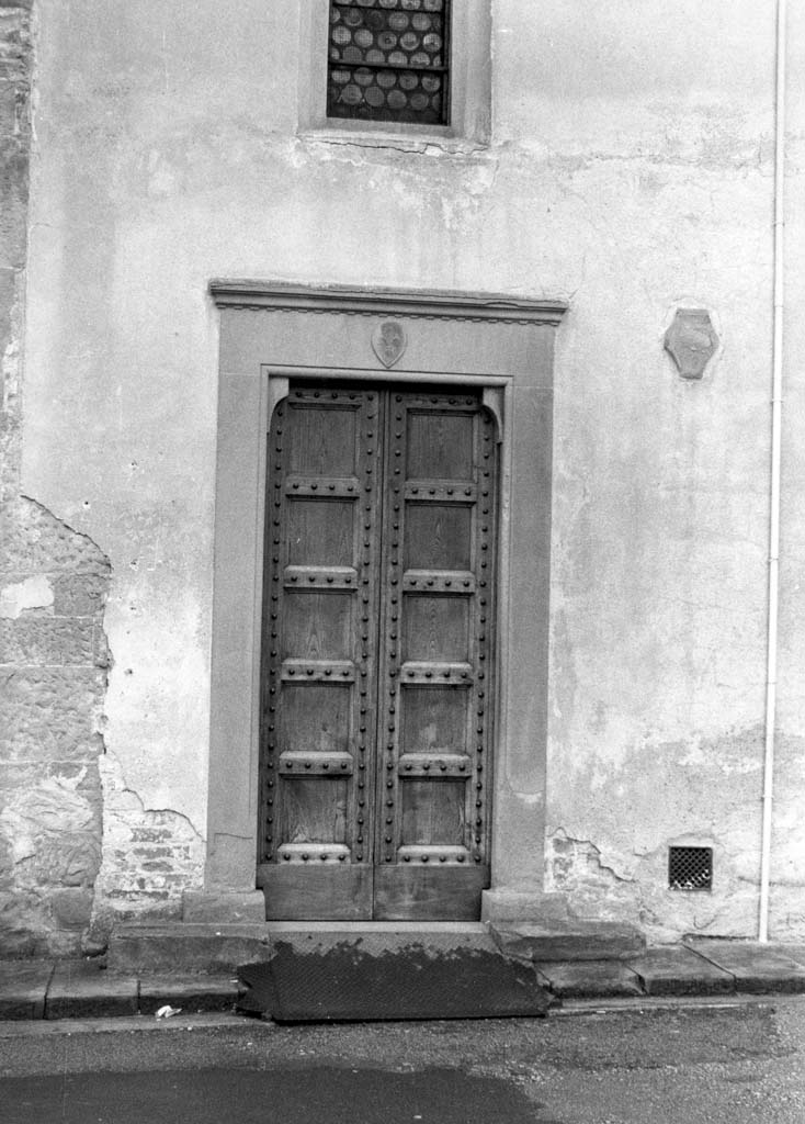 mostra di portale - bottega aretina (primo quarto sec. XX)