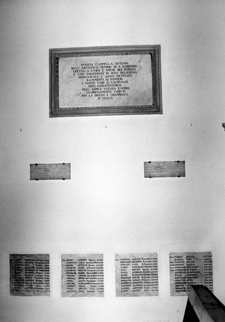 lapide, serie - bottega aretina (sec. XX)