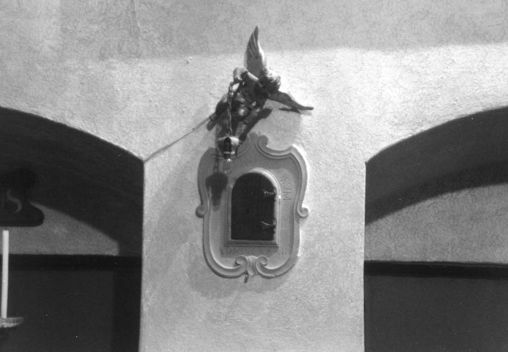 mostra di tabernacolo - bottega aretina (prima metà sec. XVIII)