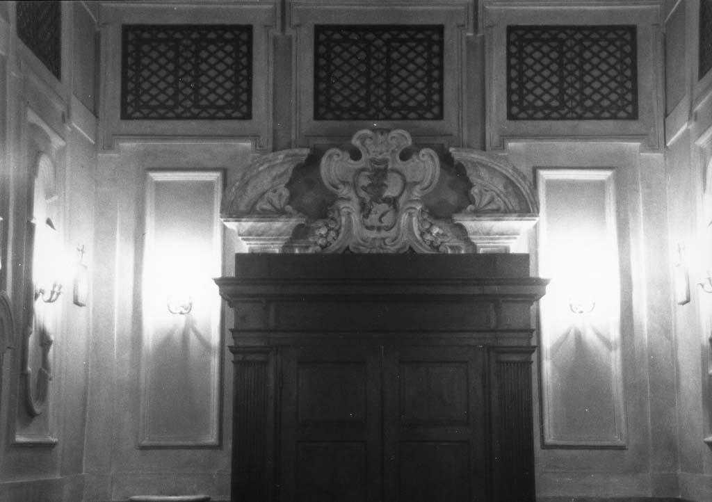 grata monastica, serie - bottega aretina (seconda metà sec. XVII)