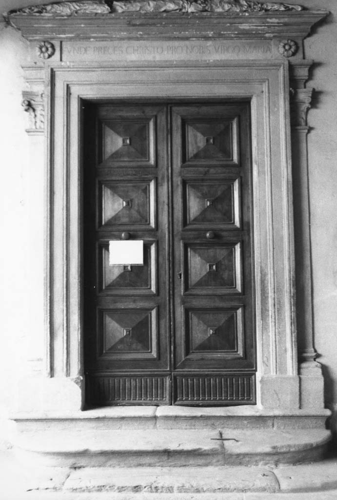 mostra di portale - bottega toscana (sec. XVI)