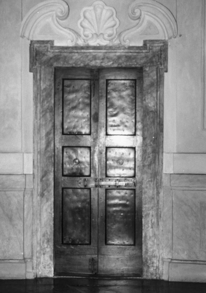 mostra di porta, serie - bottega toscana (seconda metà sec. XVII)