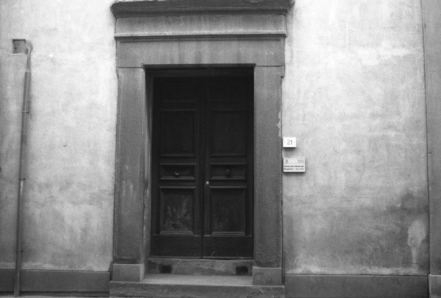 mostra di portale - bottega aretina (sec. XVII)