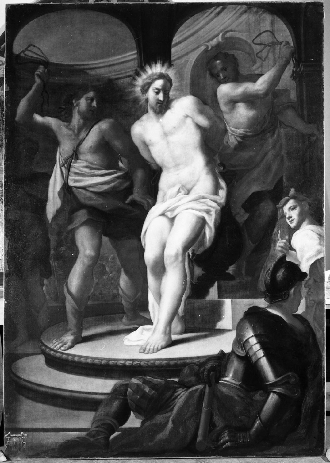 Cristo alla colonna (dipinto) - ambito toscano (seconda metà sec. XVII)