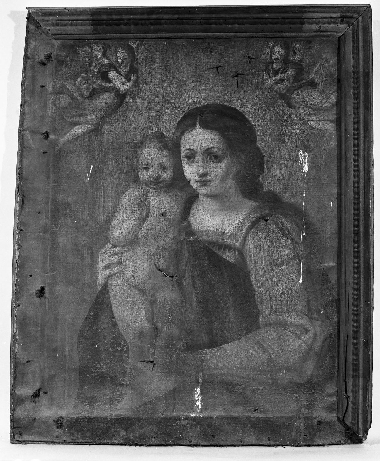 Madonna con Bambino (dipinto) - ambito aretino (fine/inizio secc. XVIII/ XIX)