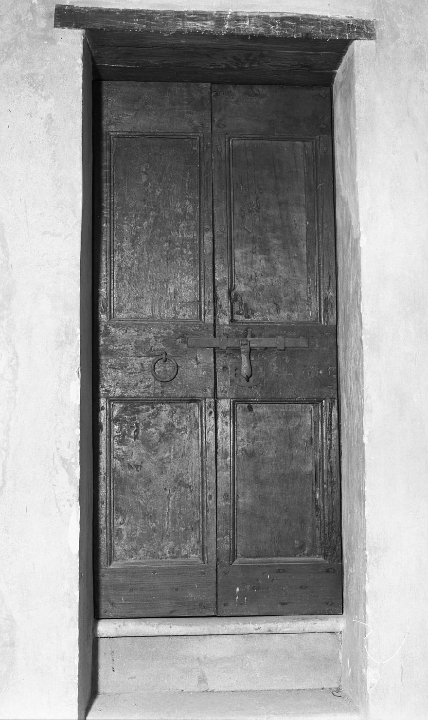 porta - a due battenti - manifattura aretina (seconda metà sec. XVI)