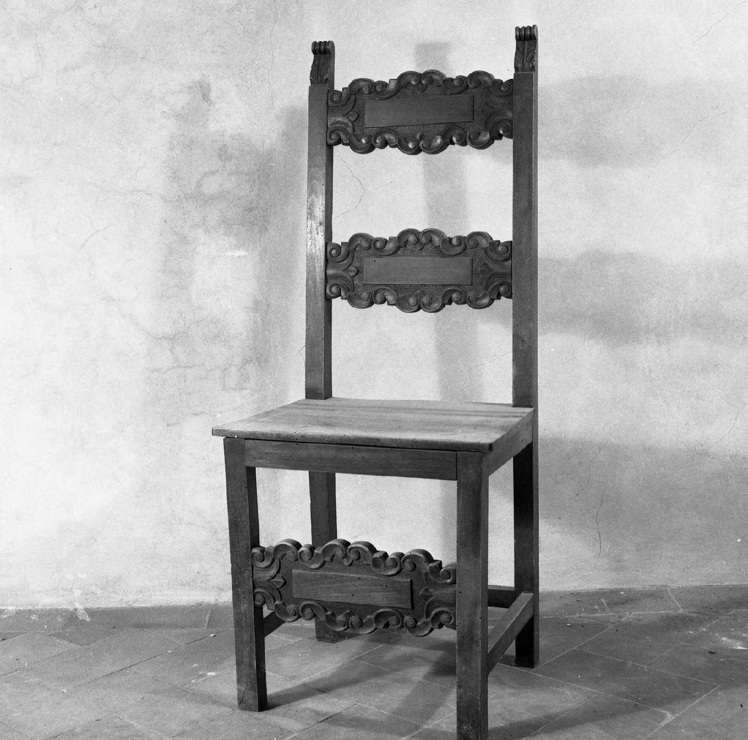 sedia - manifattura toscana (seconda metà sec. XVIII)