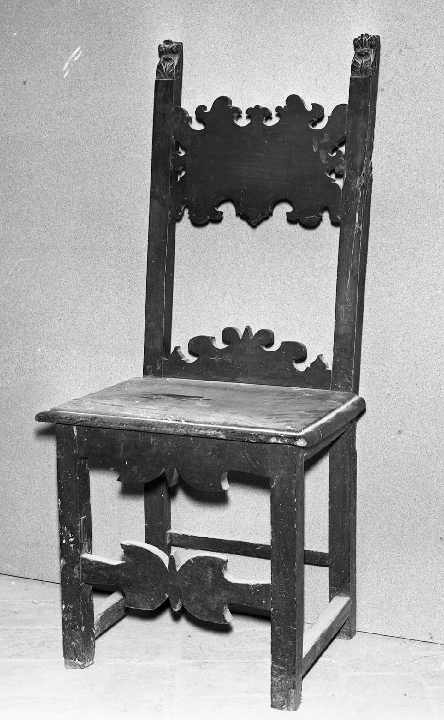 sedia - manifattura toscana (seconda metà sec. XVIII)