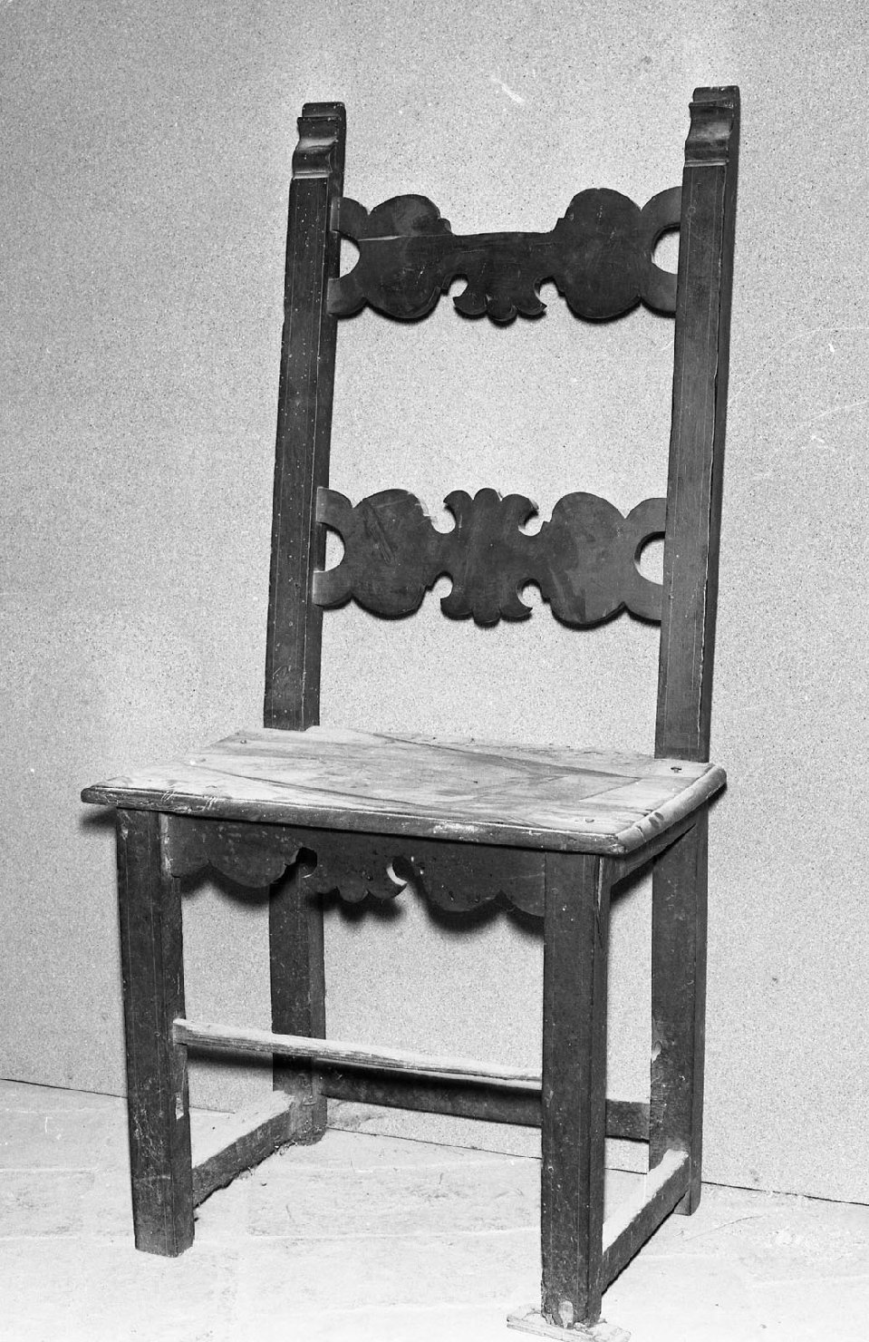 sedia - manifattura toscana (seconda metà sec. XVIII)