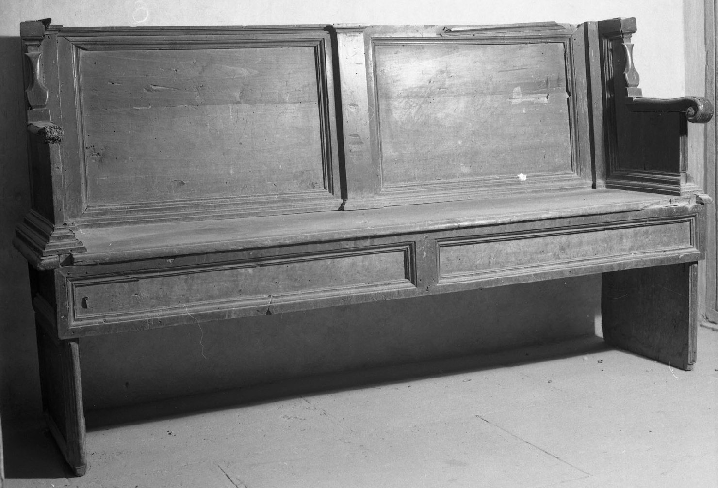 bancale - manifattura aretina (prima metà sec. XVIII)