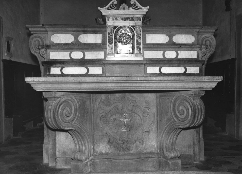 altare maggiore - bottega toscana (sec. XVIII)