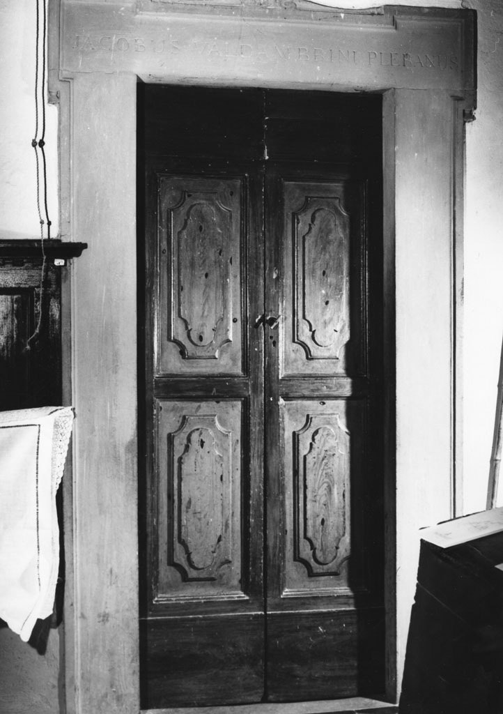 porta - bottega aretina (seconda metà sec. XVIII)