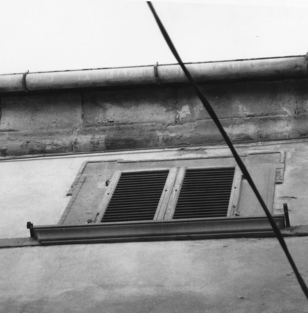 mostra di finestra, serie - bottega aretina (sec. XVIII)