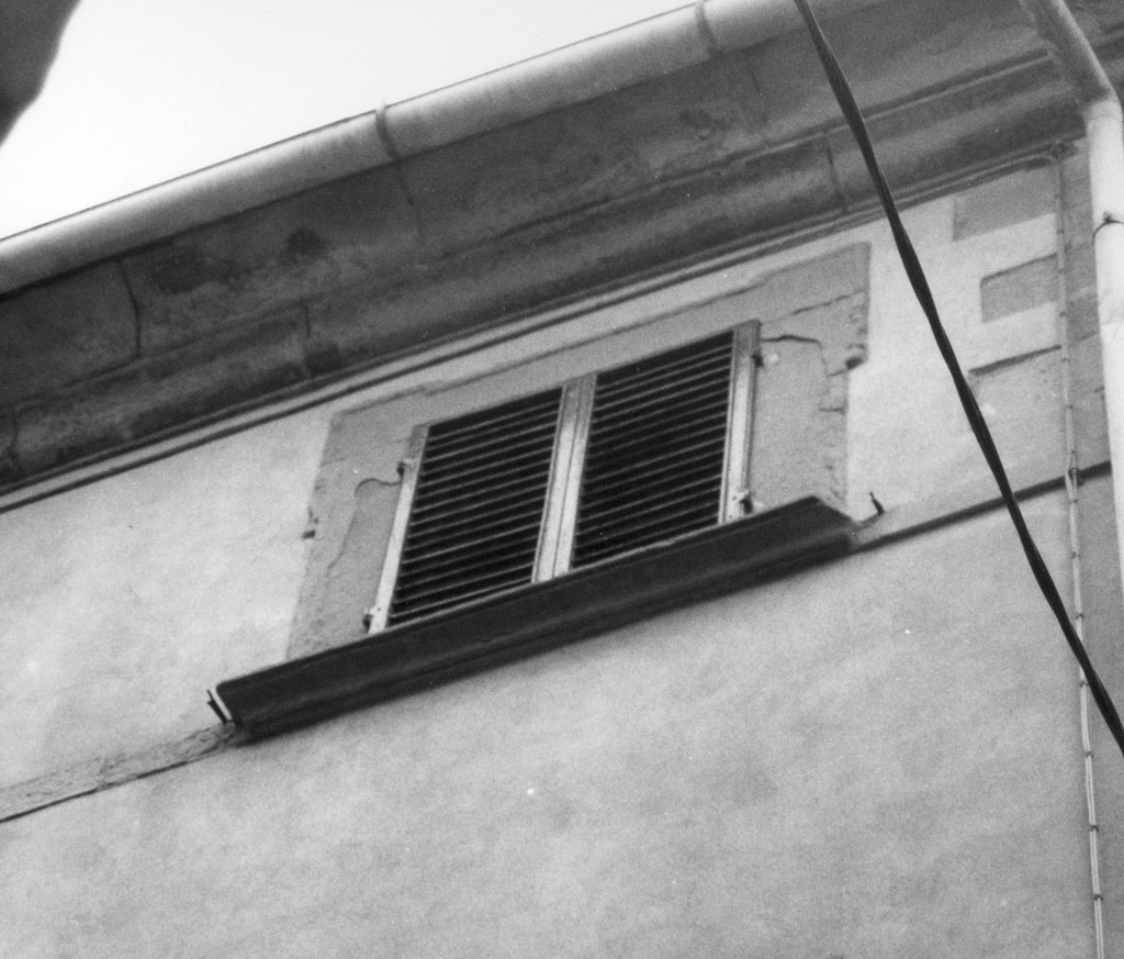 mostra di finestra, serie - bottega aretina (sec. XVIII)