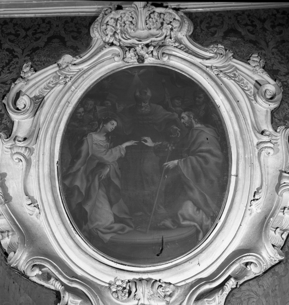 Sposalizio di Maria Vergine (dipinto) - ambito toscano (primo quarto sec. XVIII)