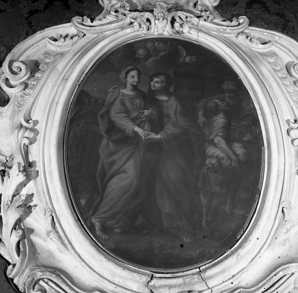 visitazione (dipinto) - ambito toscano (primo quarto sec. XVIII)