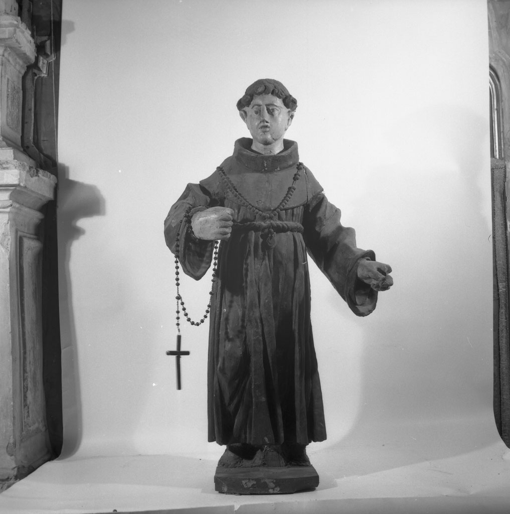 Sant'Antonio da Padova (statua) - bottega toscana (fine sec. XVII)