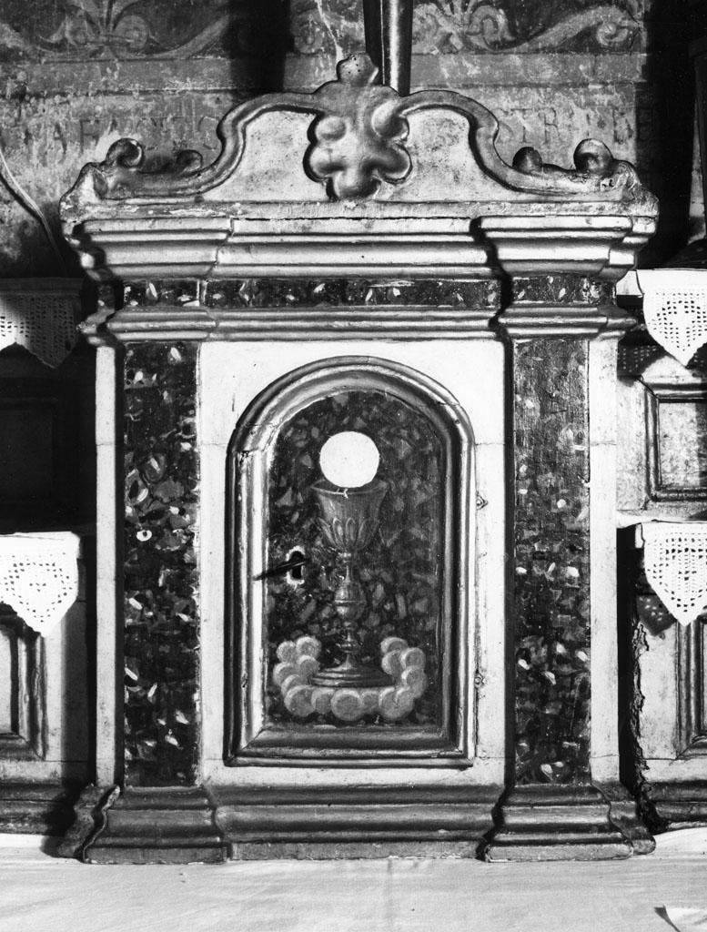 tabernacolo - bottega toscana (seconda metà sec. XVIII)
