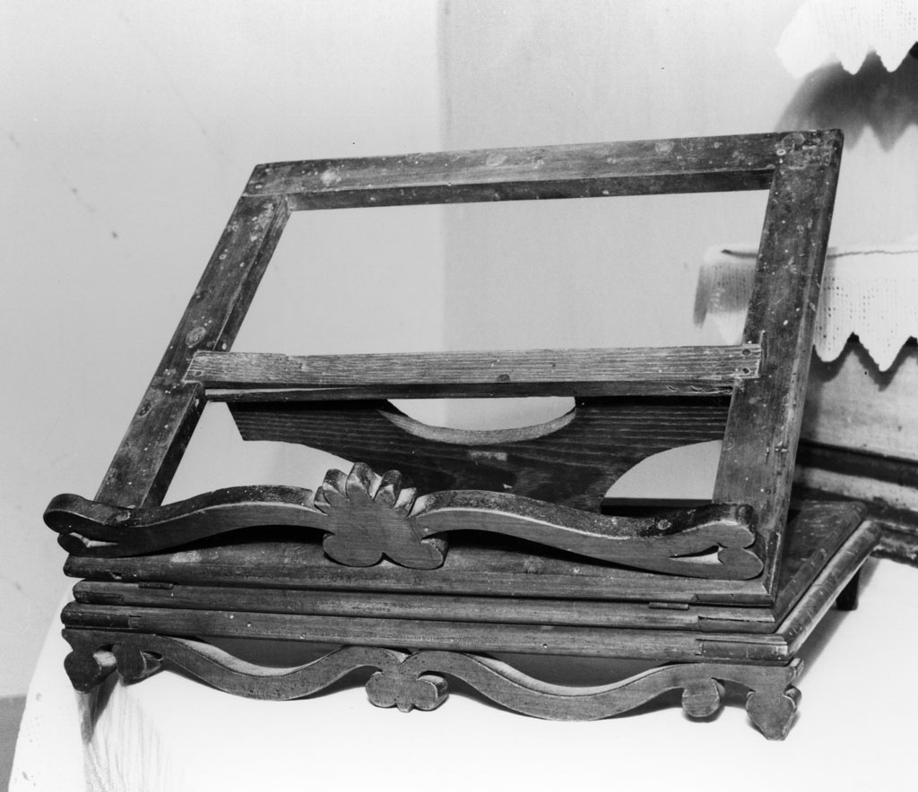 leggio d'altare - bottega toscana (seconda metà sec. XIX)