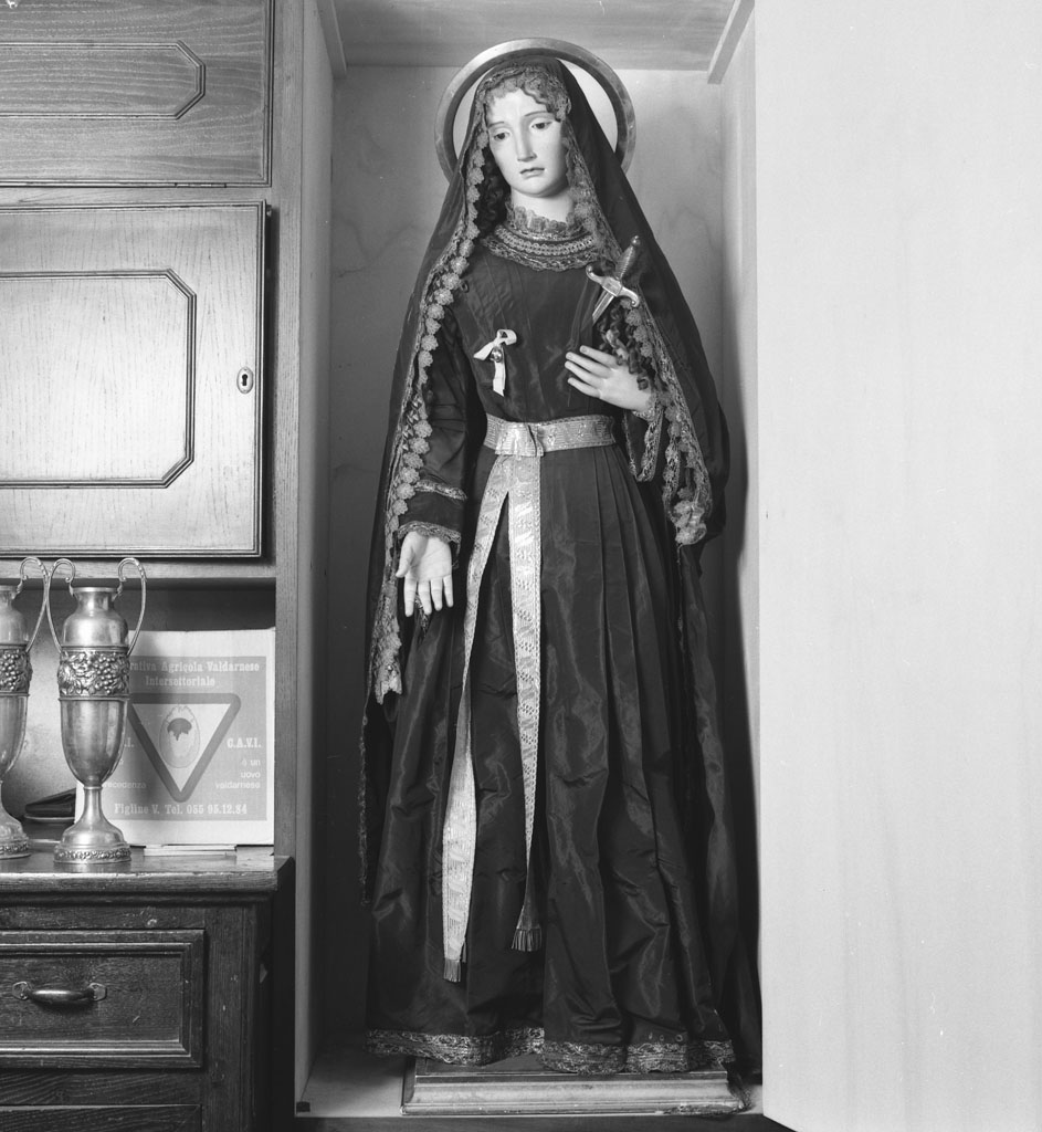 Madonna Addolorata (statua) - bottega toscana (fine/inizio secc. XVIII/ XIX)