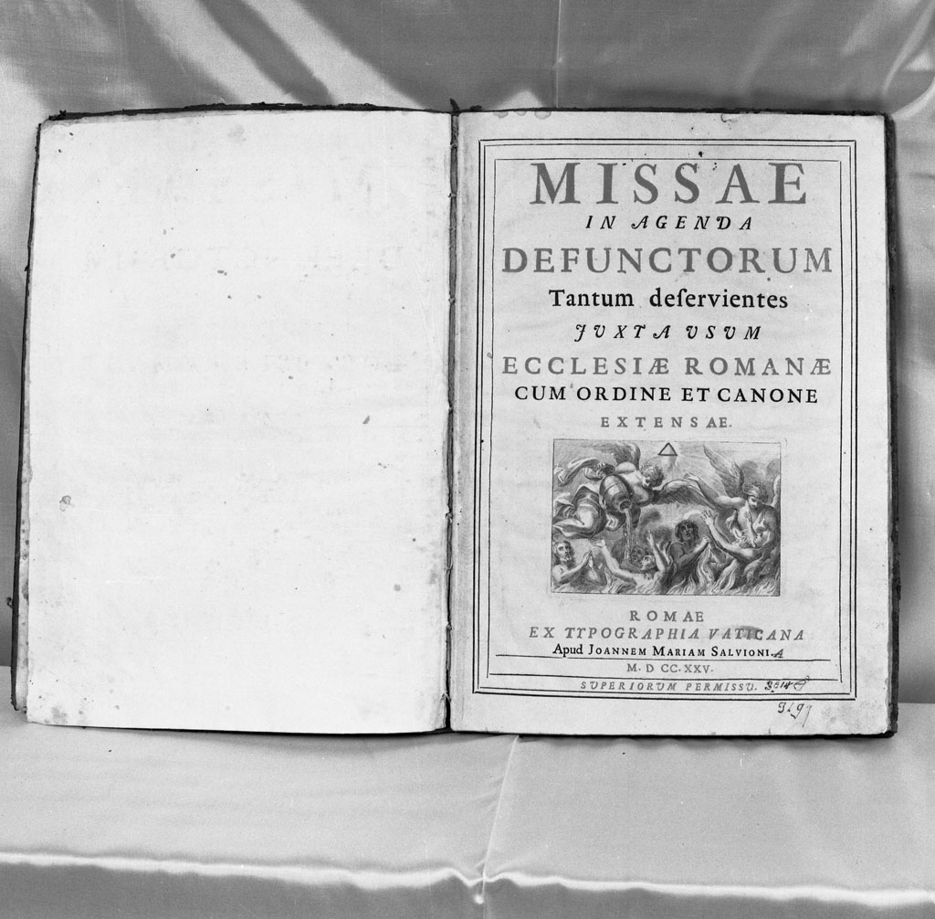 messale cantato - bottega romana (sec. XVIII)