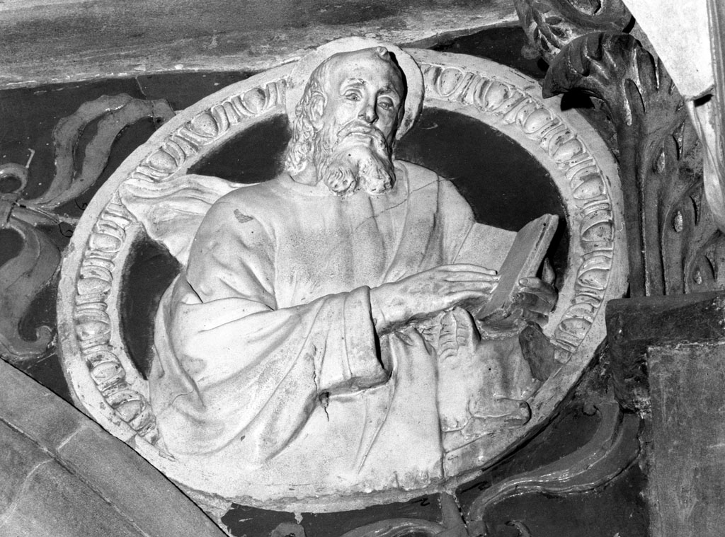 San Luca (rilievo) - bottega robbiana (inizio sec. XVI)