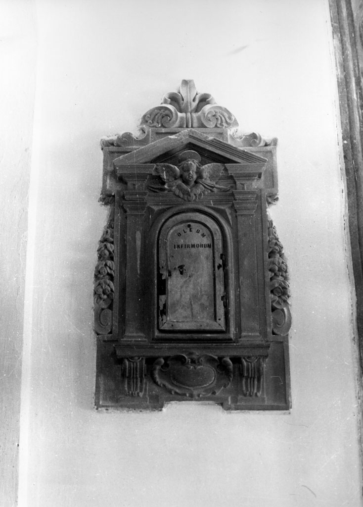 armadietto per oli santi - bottega toscana (prima metà sec. XVI)