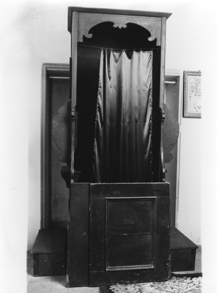 confessionale, coppia - bottega toscana (sec. XVIII)