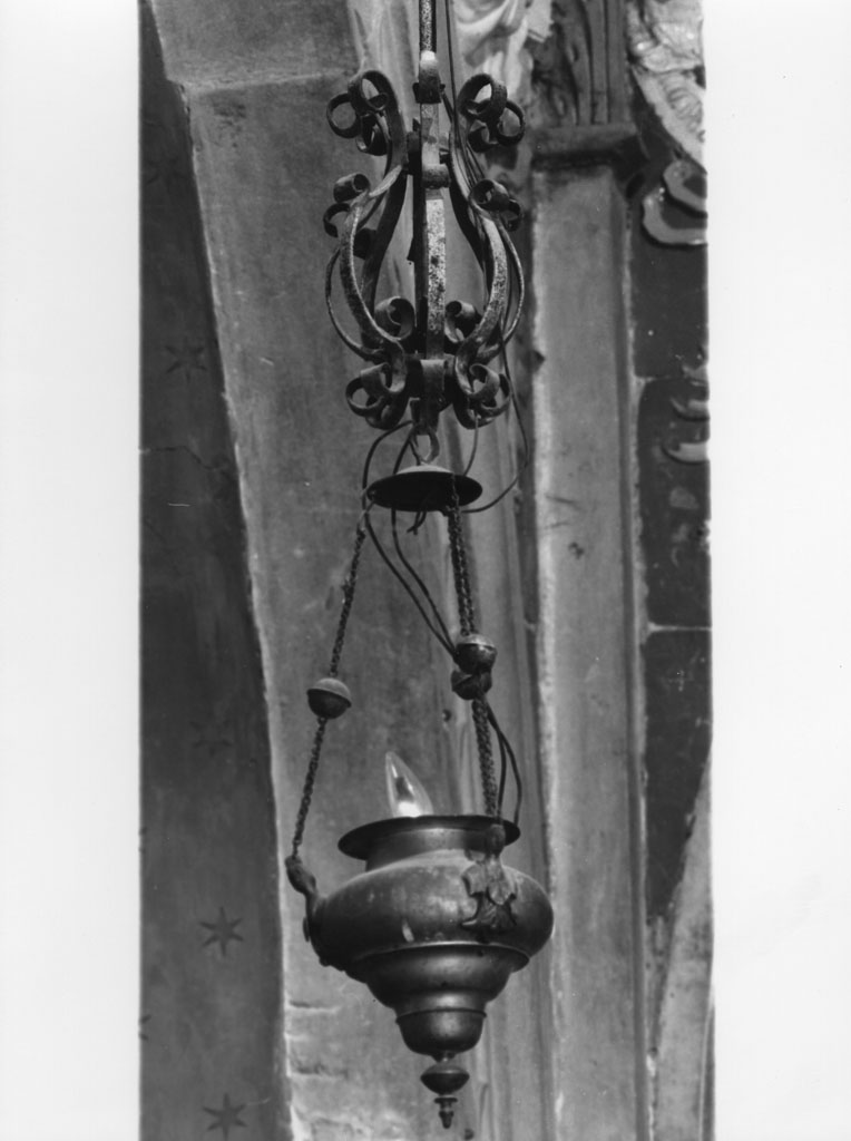 lampada pensile - bottega toscana (sec. XVII)