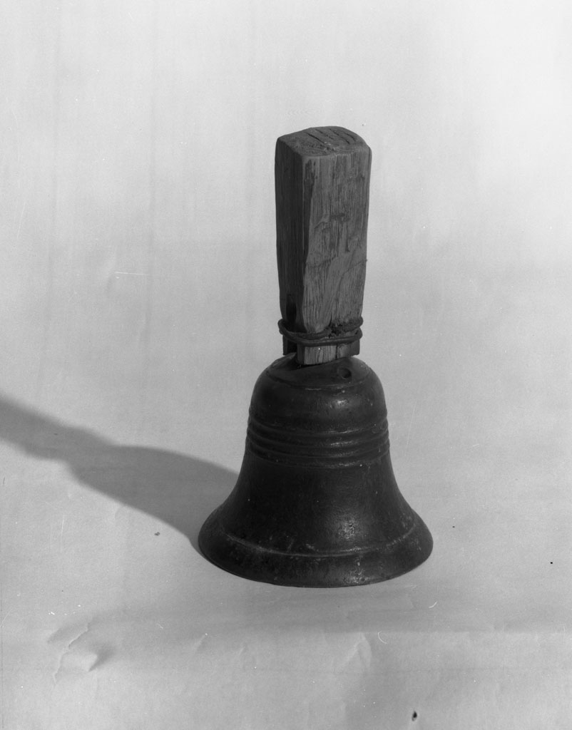 campanello - bottega italiana (fine/inizio secc. XVI/ XVII)