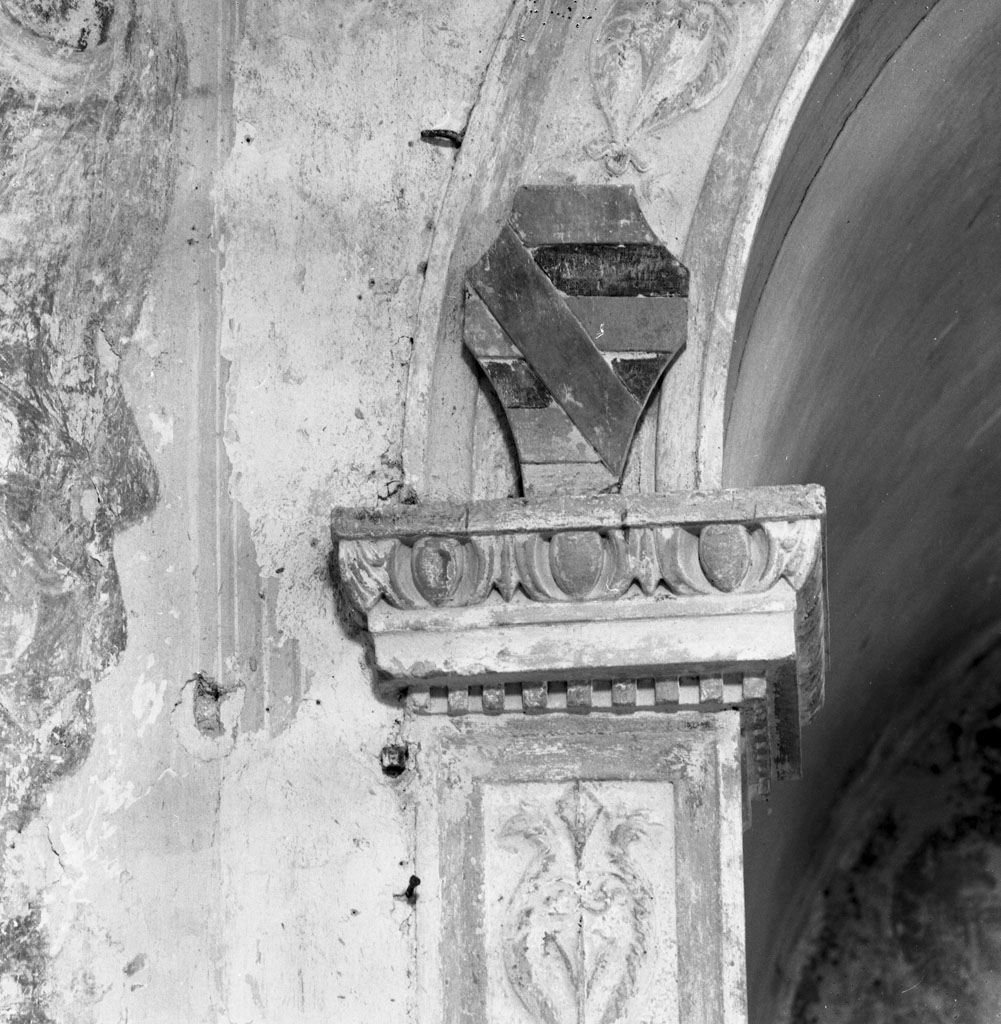 stemma gentilizio (scultura) - bottega toscana (sec. XVI)