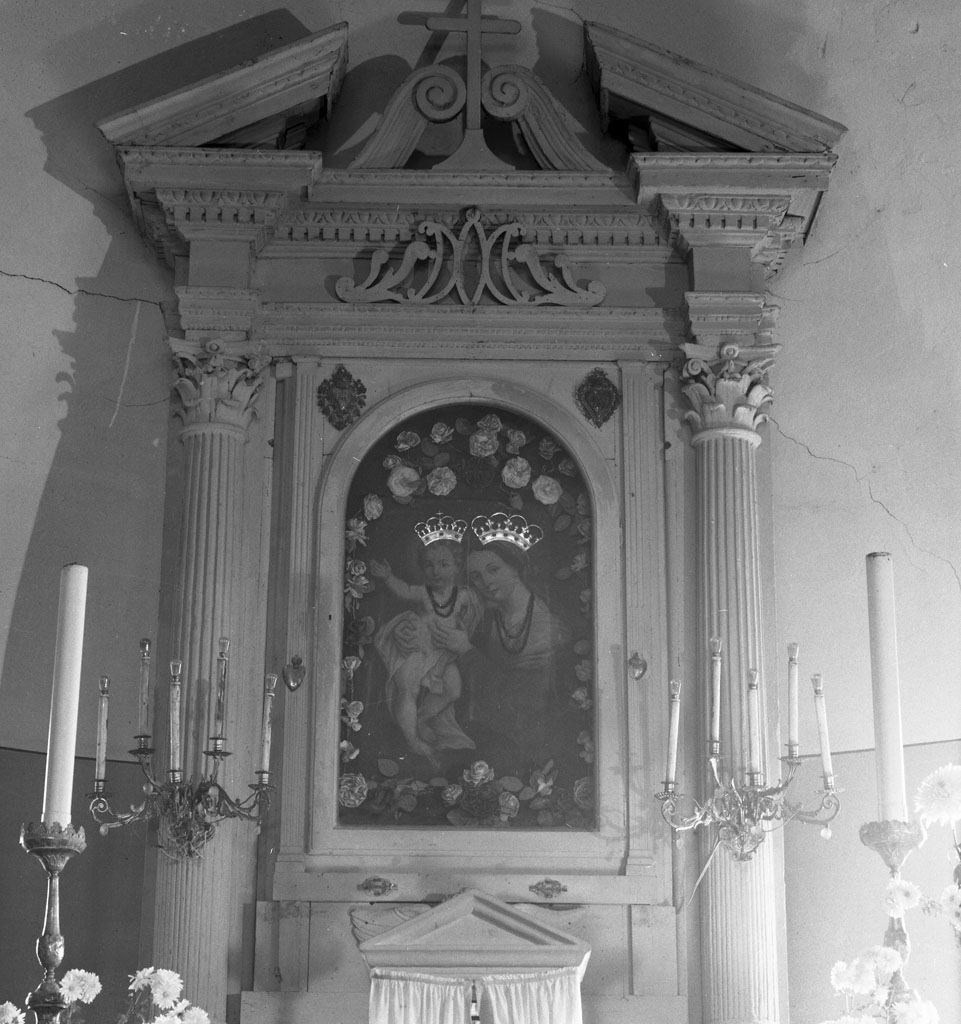 altare maggiore - bottega toscana (sec. XVII)