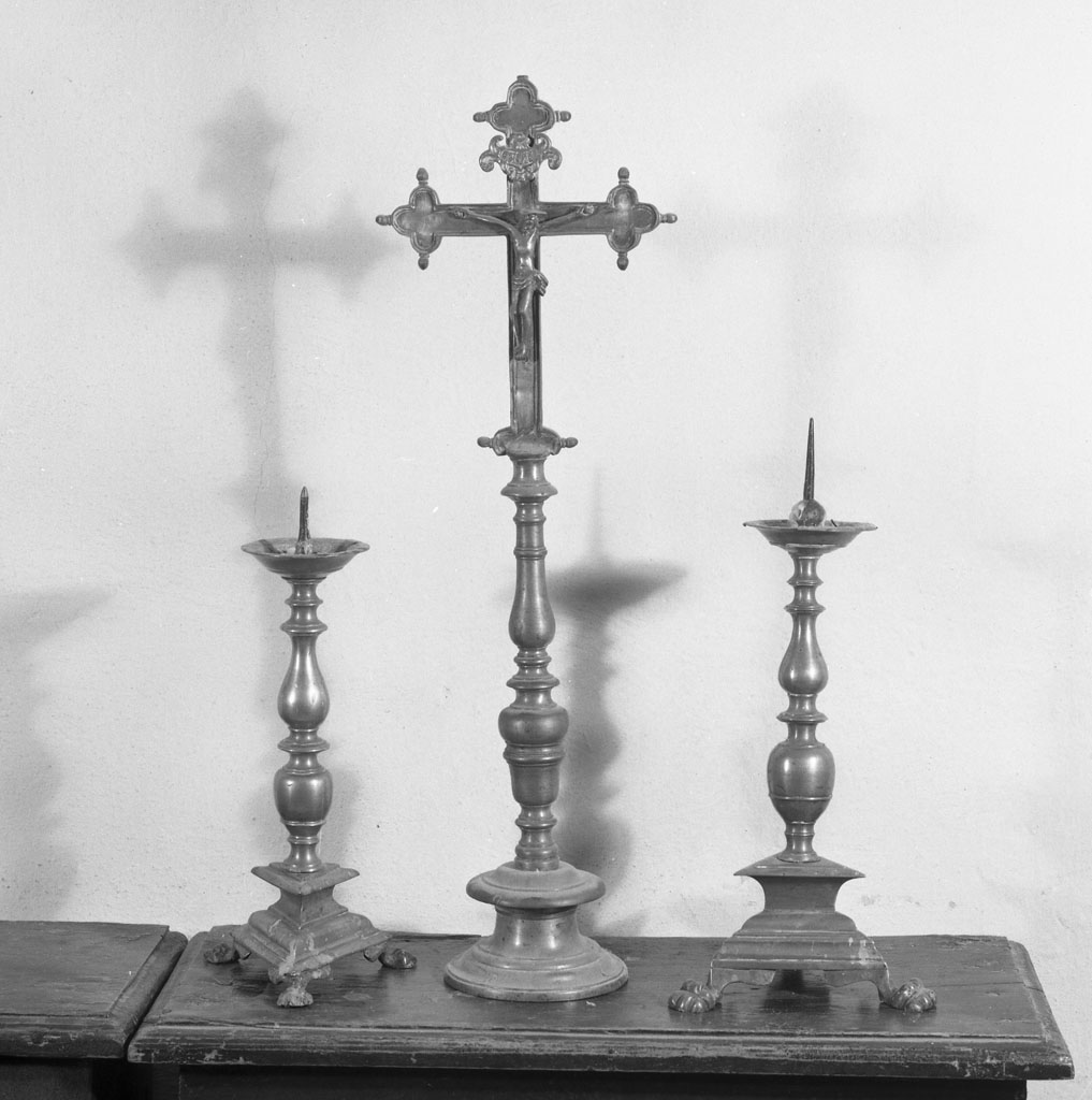 Cristo crocifisso (croce) - bottega toscana (sec. XVII)