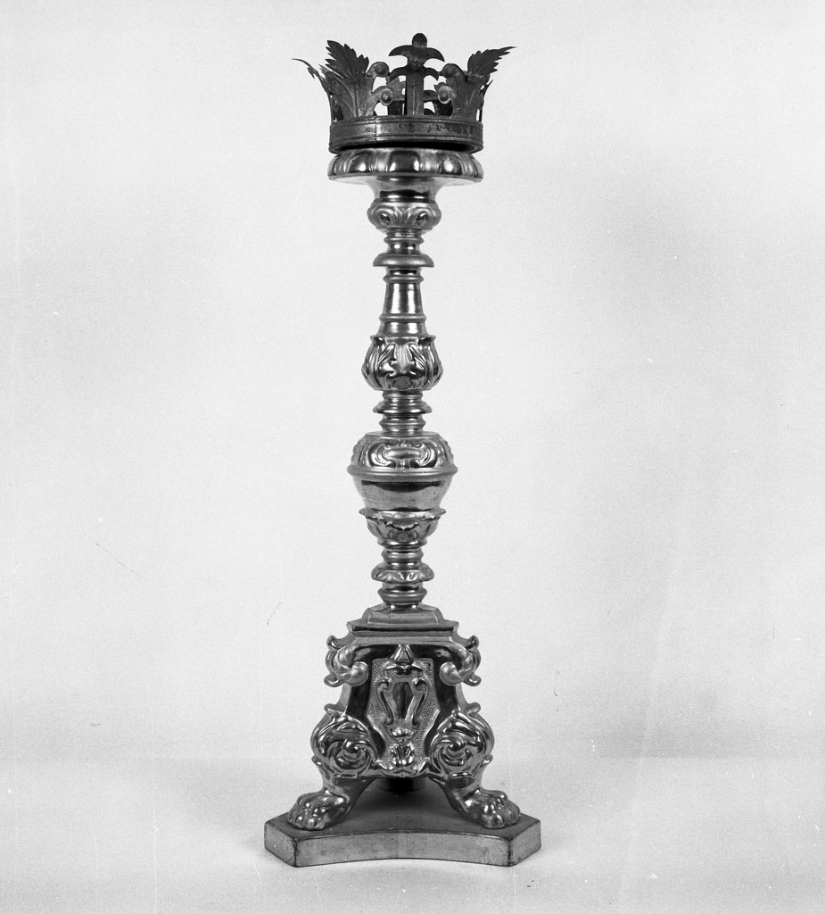 candeliere, serie - bottega toscana (sec. XIX)