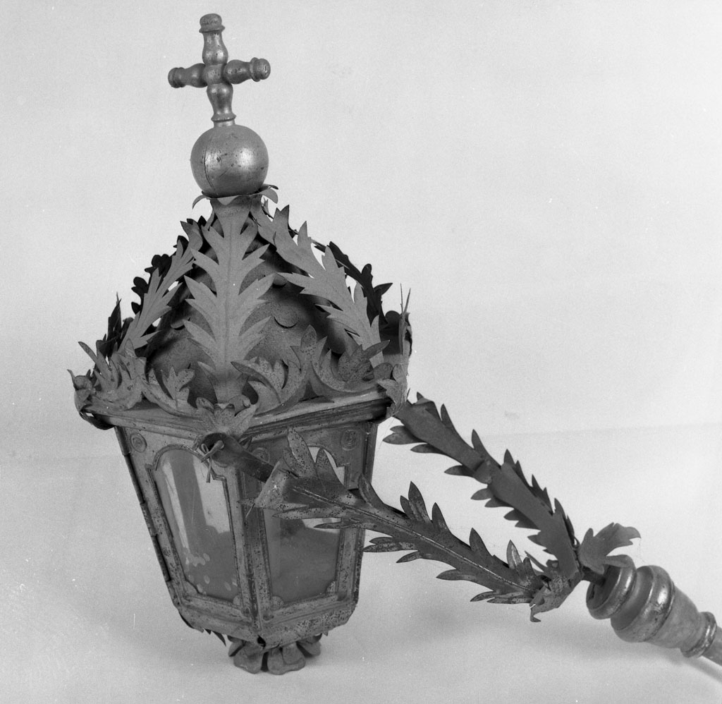 lanterna processionale, serie - bottega toscana (sec. XIX)