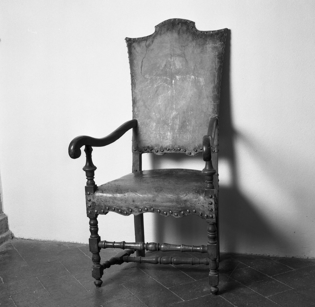 seggiolone, coppia - bottega toscana (sec. XVII)