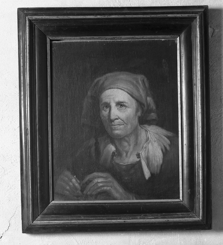 ritratto di donna (dipinto) - ambito italiano (sec. XVII)