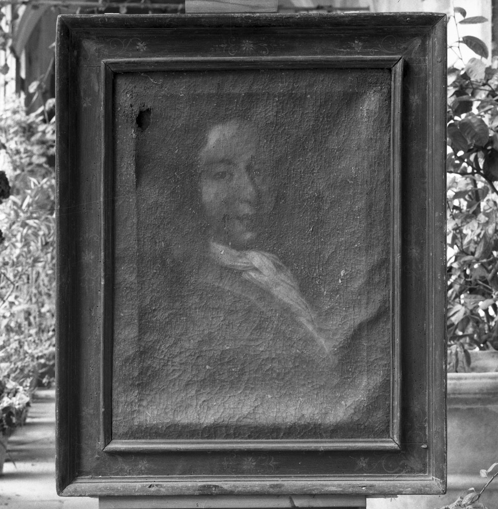busto di uomo (dipinto) - ambito toscano (inizio sec. XVIII)