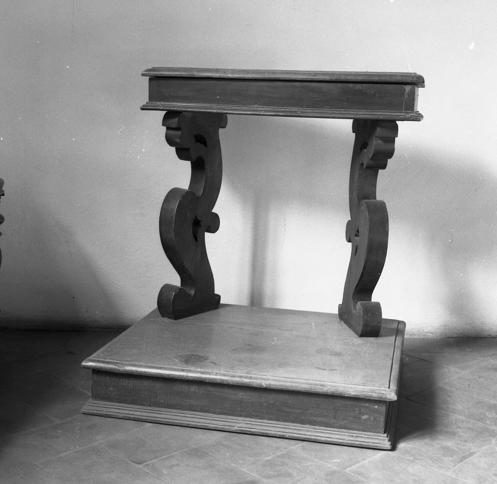 inginocchiatoio - bottega toscana (sec. XVII)