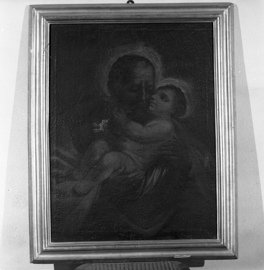 San Giuseppe e Gesù Bambino (dipinto) - ambito toscano (sec. XVIII)