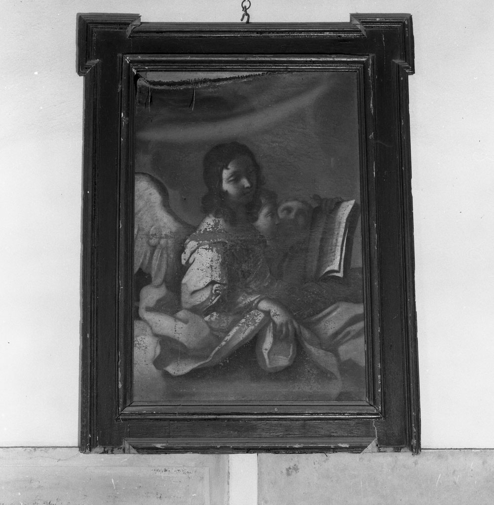 angeli musicanti (dipinto) - ambito toscano (sec. XVII)
