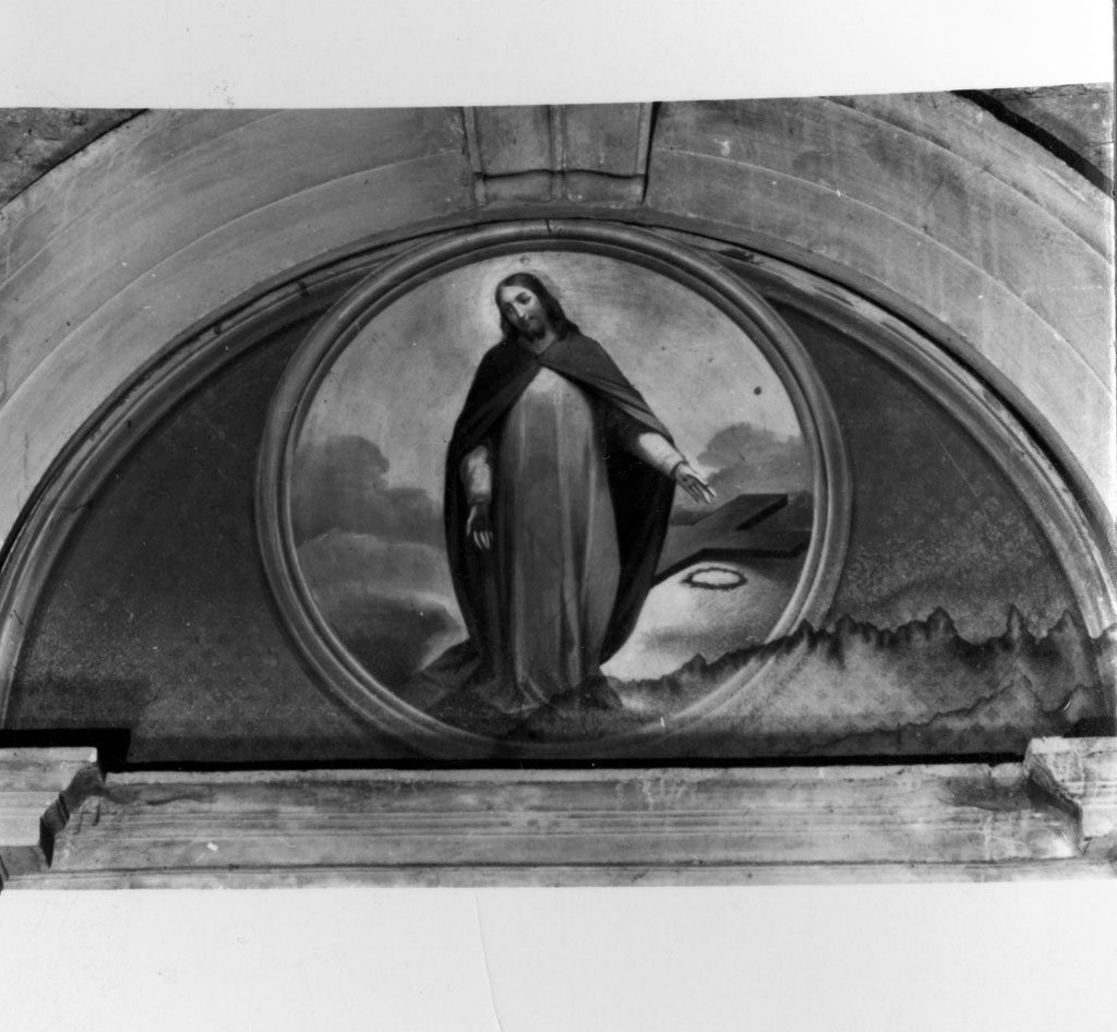 Cristo redentore (dipinto) - ambito toscano (fine sec. XIX)