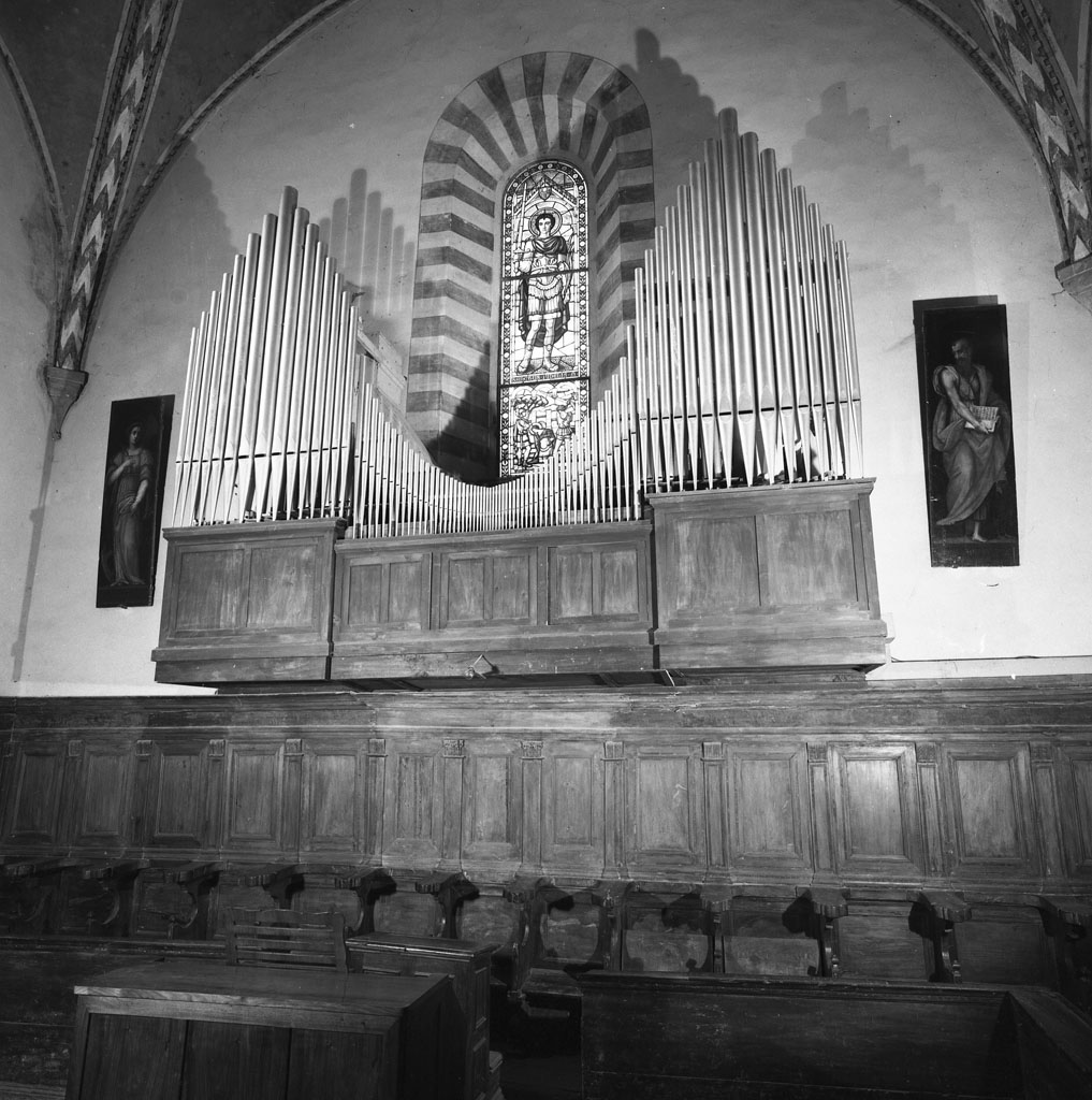 stalli del coro - bottega toscana (secc. XVI/ XVII)