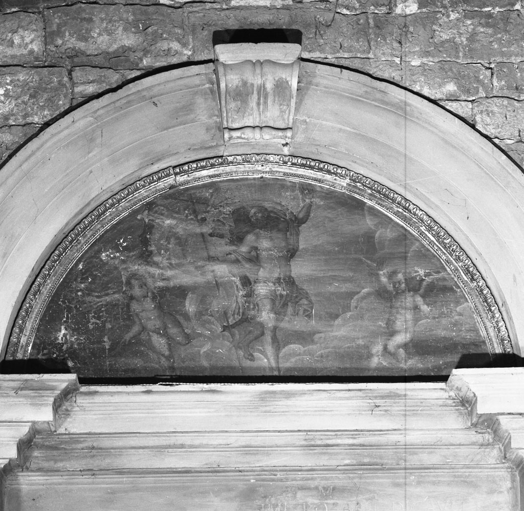 ascensione di Cristo (dipinto) - ambito fiorentino (secc. XVI/ XVII)