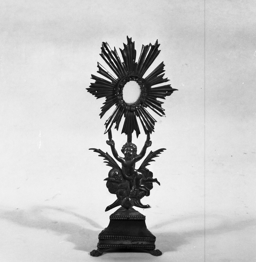 reliquiario - bottega toscana (fine sec. XVIII)