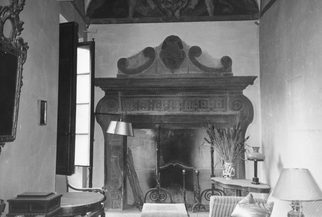 mostra di camino - bottega toscana (fine sec. XVII)